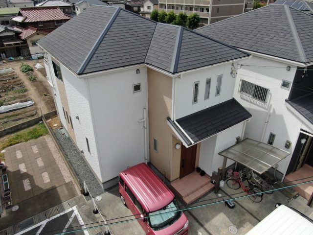 加古川市で塗装を実施する戸建て外観